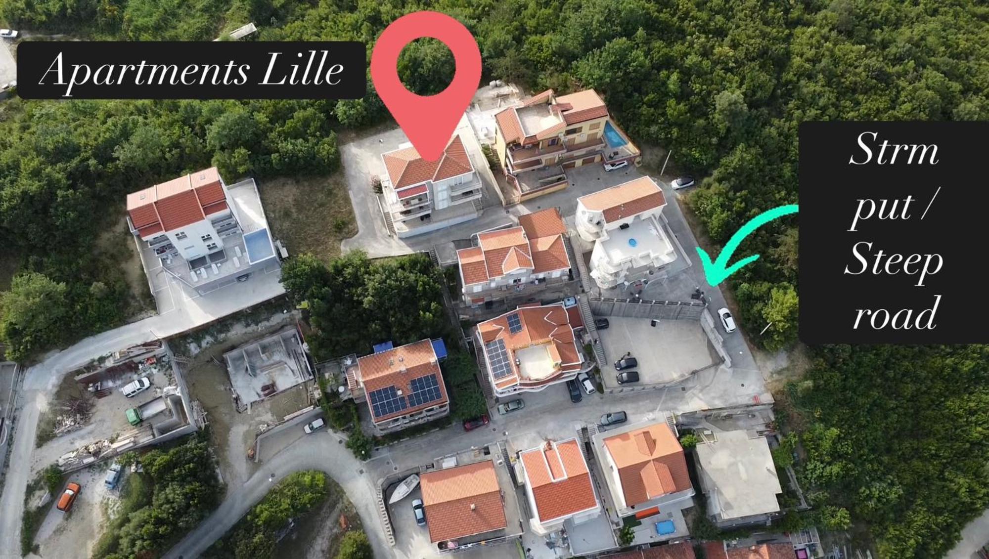 Apartments Lille Herceg Novi Exteriér fotografie